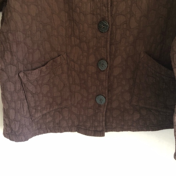 Color Me Cotton CMC Two Pocket Button Front Jacket XL - Picture 6 of 8